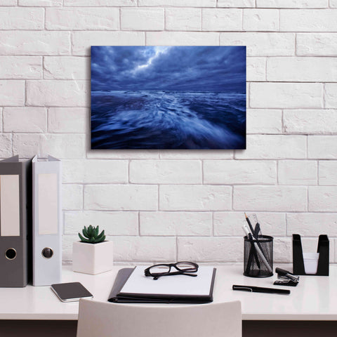 Image of 'Ocean Turmoil' by Thomas Haney, Giclee Canvas Wall Art,18 x 12