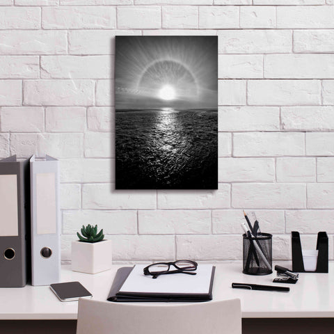 Image of 'Sun Halo Streak Silver' by Thomas Haney, Giclee Canvas Wall Art,12 x 18