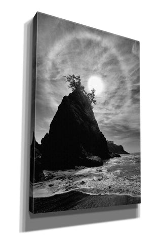 Image of 'Sun Halo 2 Proc B&W' by Thomas Haney, Giclee Canvas Wall Art