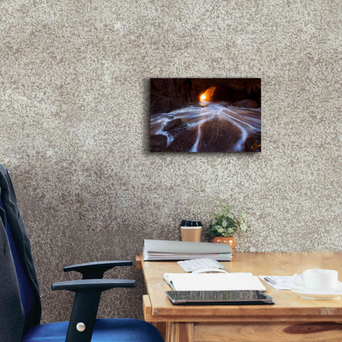 Image of 'Cave Horiz 2 Proc' by Thomas Haney, Giclee Canvas Wall Art,18 x 12