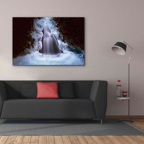 Image of 'Ice Fall 3' by Thomas Haney, Giclee Canvas Wall Art,60 x 40