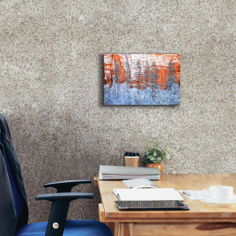 Image of 'Ponderosa Sandstone' by Thomas Haney, Giclee Canvas Wall Art,18 x 12