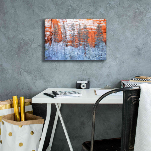 Image of 'Ponderosa Sandstone' by Thomas Haney, Giclee Canvas Wall Art,18 x 12