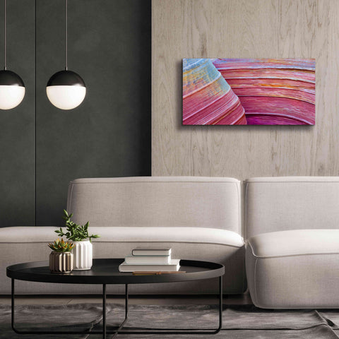 Image of 'Rainbow Rocks' by Thomas Haney, Giclee Canvas Wall Art,40 x 20