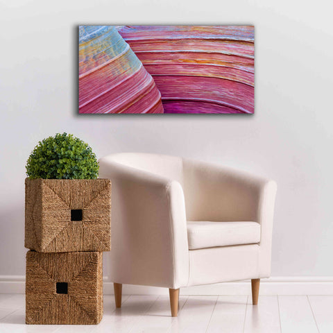 Image of 'Rainbow Rocks' by Thomas Haney, Giclee Canvas Wall Art,40 x 20