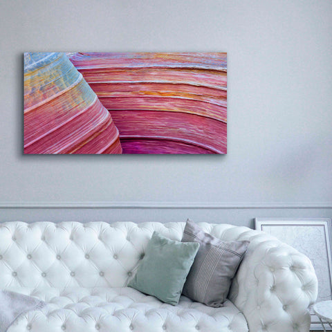 Image of 'Rainbow Rocks' by Thomas Haney, Giclee Canvas Wall Art,60 x 30