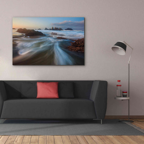 Image of 'Seal Rock Horiz Torrent' by Thomas Haney, Giclee Canvas Wall Art,60 x 40