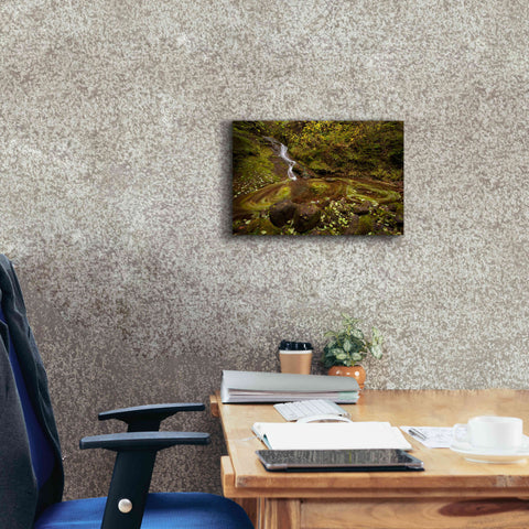 Image of 'Three Blurs' by Thomas Haney, Giclee Canvas Wall Art,18 x 12