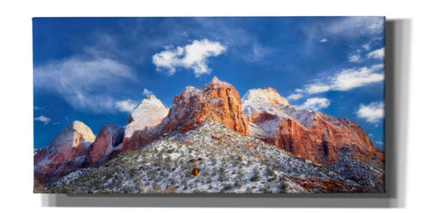 Image of 'Zion Mountain Clouds' by Thomas Haney, Giclee Canvas Wall Art