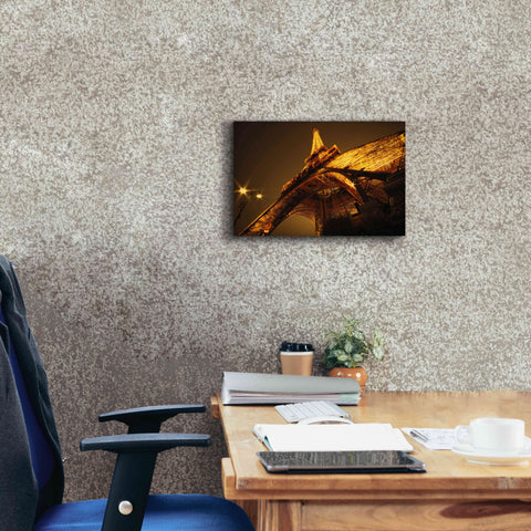 Image of 'Side Effect Eiffel' by Sebastien Lory, Giclee Canvas Wall Art,18 x 12