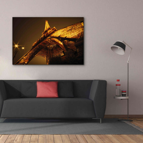 Image of 'Side Effect Eiffel' by Sebastien Lory, Giclee Canvas Wall Art,60 x 40
