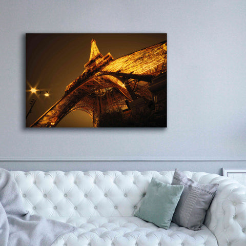 Image of 'Side Effect Eiffel' by Sebastien Lory, Giclee Canvas Wall Art,60 x 40
