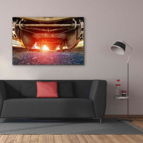 Image of 'Atomic Train' by Sebastien Lory, Giclee Canvas Wall Art,60 x 40