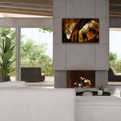 Image of 'Love In Paris' by Sebastien Lory, Giclee Canvas Wall Art,40 x 26