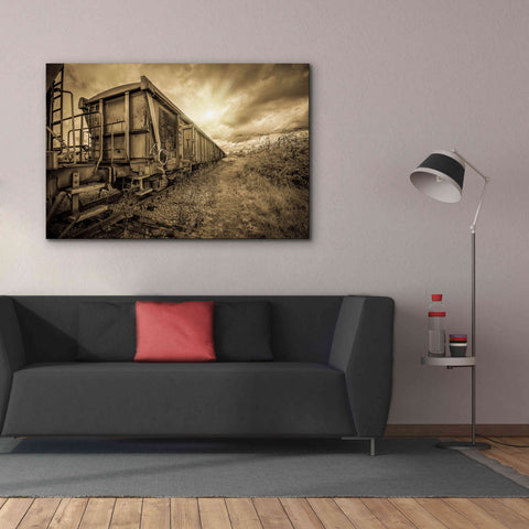 Image of 'Lost Train' by Sebastien Lory, Giclee Canvas Wall Art,60 x 40