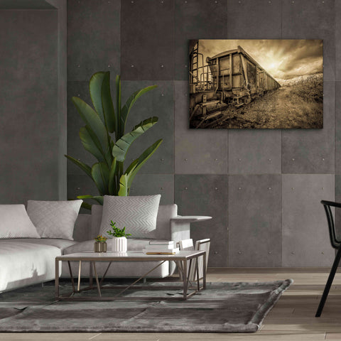 Image of 'Lost Train' by Sebastien Lory, Giclee Canvas Wall Art,60 x 40