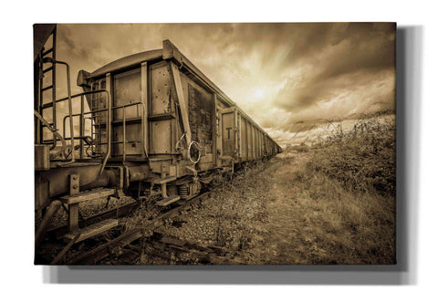 Image of 'Lost Train' by Sebastien Lory, Giclee Canvas Wall Art