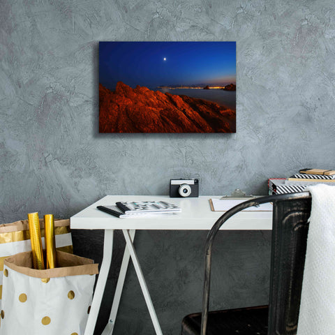 Image of 'La Bocca' by Sebastien Lory, Giclee Canvas Wall Art,18 x 12