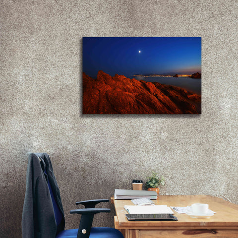 Image of 'La Bocca' by Sebastien Lory, Giclee Canvas Wall Art,40 x 26