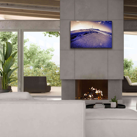 Image of 'Lunar Viaduct' by Sebastien Lory, Giclee Canvas Wall Art,40 x 26