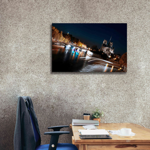 Image of 'Parisian Lights' by Sebastien Lory, Giclee Canvas Wall Art,40 x 26
