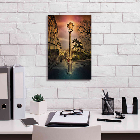 Image of 'Reverbere' by Sebastien Lory, Giclee Canvas Wall Art,12 x 18