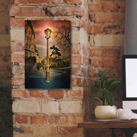 Image of 'Reverbere' by Sebastien Lory, Giclee Canvas Wall Art,12 x 18