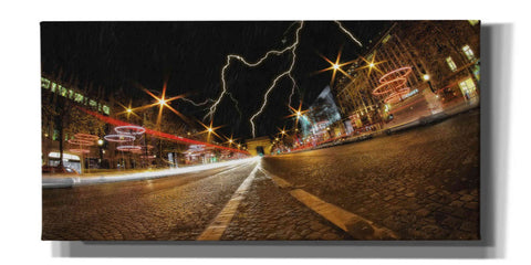 Image of 'Elysee storm' by Sebastien Lory, Giclee Canvas Wall Art