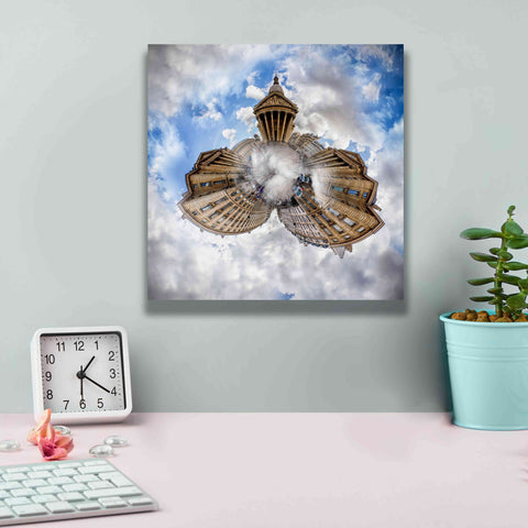 Image of 'Pantheon' by Sebastien Lory, Giclee Canvas Wall Art,12 x 12