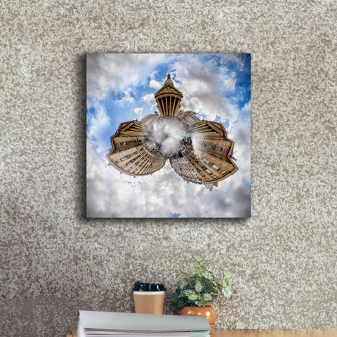 Image of 'Pantheon' by Sebastien Lory, Giclee Canvas Wall Art,18 x 18