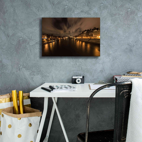 Image of 'Notre-Dame' by Sebastien Lory, Giclee Canvas Wall Art,18 x 12