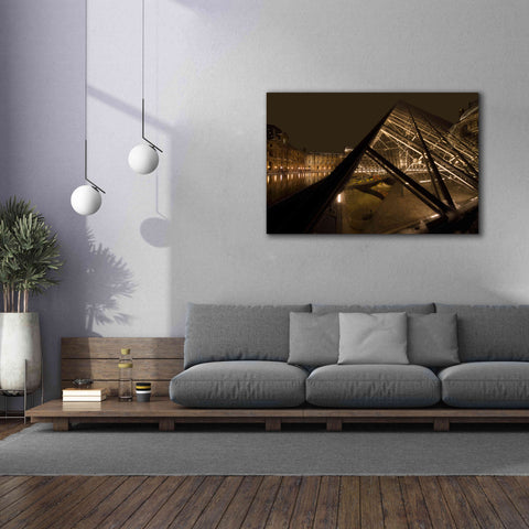 Image of 'Louvre 2' by Sebastien Lory, Giclee Canvas Wall Art,60 x 40