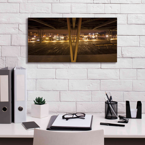 Image of 'Pont de Bercy' by Sebastien Lory, Giclee Canvas Wall Art,24 x 12