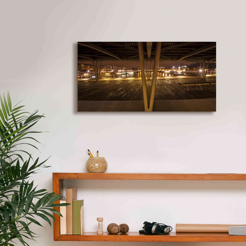 Image of 'Pont de Bercy' by Sebastien Lory, Giclee Canvas Wall Art,24 x 12