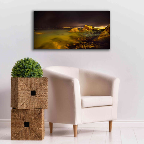 Image of 'Cannes La bocca' by Sebastien Lory, Giclee Canvas Wall Art,40 x 20