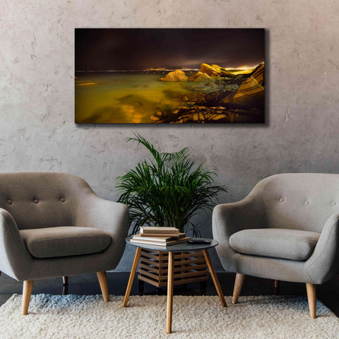 Image of 'Cannes La bocca' by Sebastien Lory, Giclee Canvas Wall Art,60 x 30