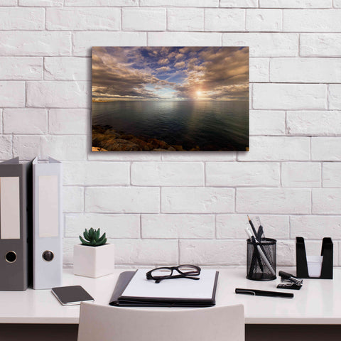 Image of 'Sunlight_StCyp' by Sebastien Lory, Giclee Canvas Wall Art,18 x 12