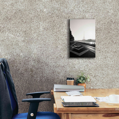 Image of 'Eiffel Tower II' by Sebastien Lory, Giclee Canvas Wall Art,12 x 18