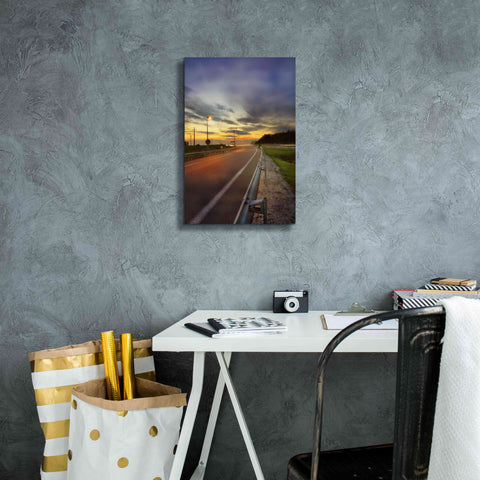 Image of 'Motorway' by Sebastien Lory, Giclee Canvas Wall Art,12 x 18