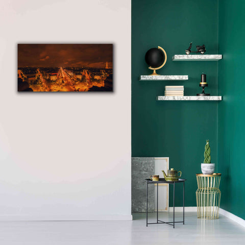 Image of 'From Arc De Triomphe' by Sebastien Lory, Giclee Canvas Wall Art,40 x 20