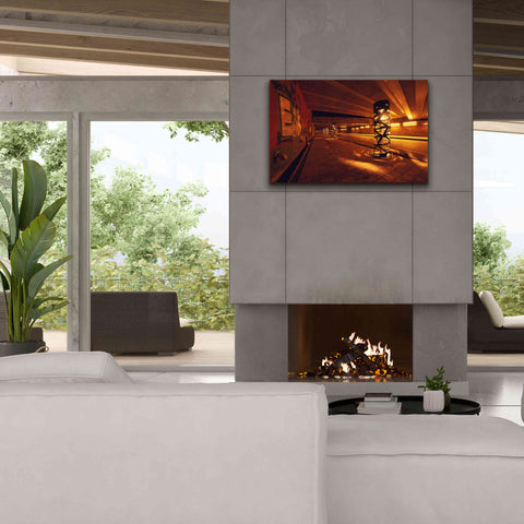 Image of 'Light Bridge' by Sebastien Lory, Giclee Canvas Wall Art,40 x 26