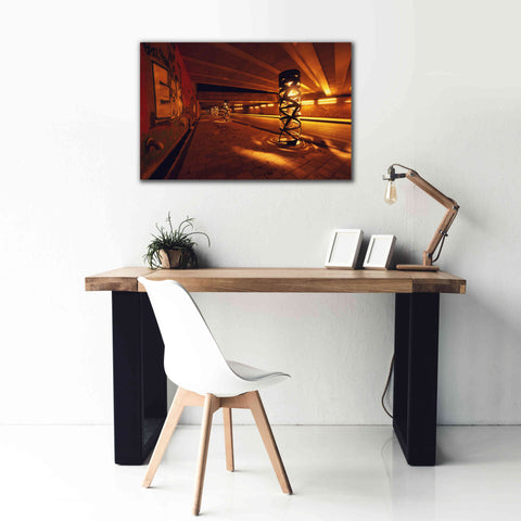 Image of 'Light Bridge' by Sebastien Lory, Giclee Canvas Wall Art,40 x 26