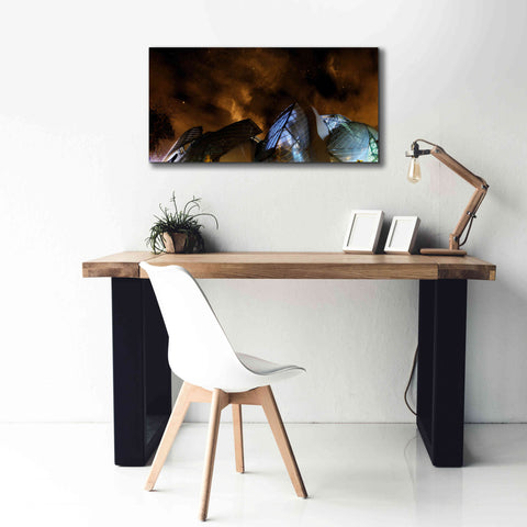 Image of 'Lv Color' by Sebastien Lory, Giclee Canvas Wall Art,40 x 20