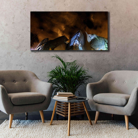 Image of 'Lv Color' by Sebastien Lory, Giclee Canvas Wall Art,60 x 30