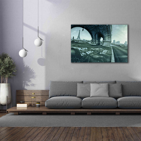 Image of 'Paris Tennis' by Sebastien Lory, Giclee Canvas Wall Art,60 x 40