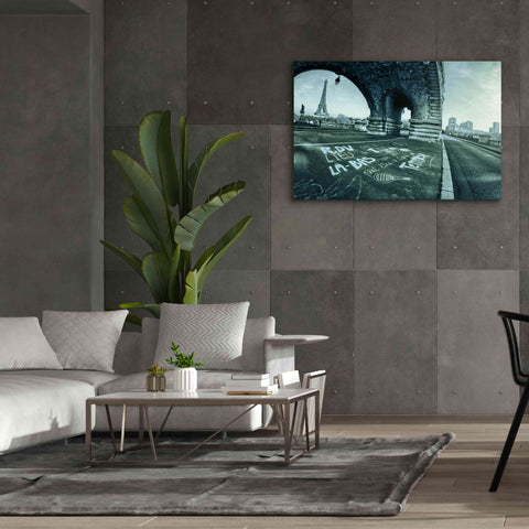 Image of 'Paris Tennis' by Sebastien Lory, Giclee Canvas Wall Art,60 x 40