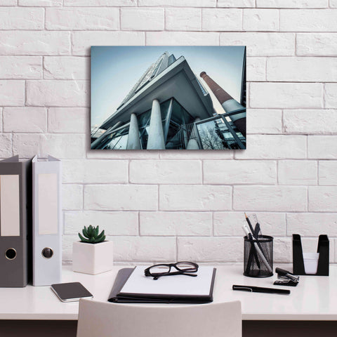 Image of 'Université Architecture3' by Sebastien Lory, Giclee Canvas Wall Art,18 x 12