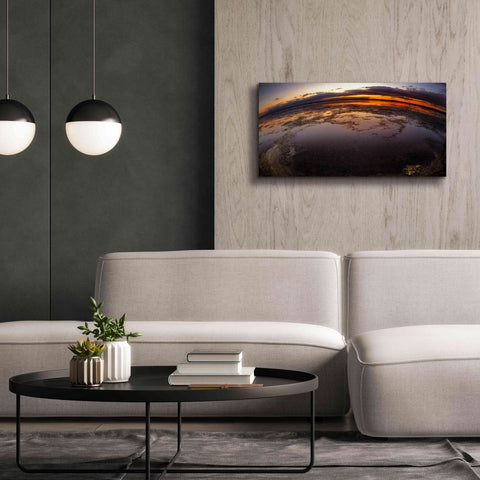 Image of 'Etang St Cyp Color' by Sebastien Lory, Giclee Canvas Wall Art,40 x 20