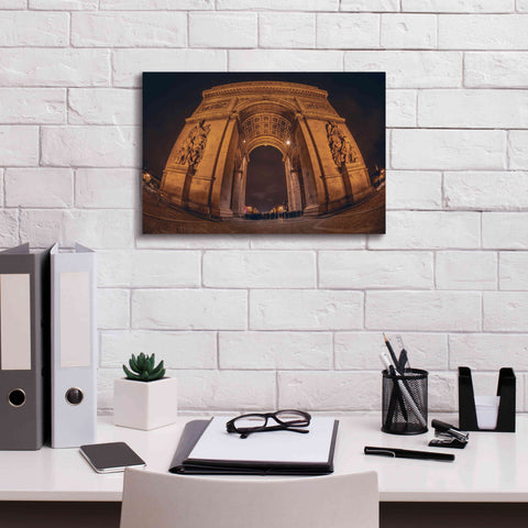 Image of 'Arc' by Sebastien Lory, Giclee Canvas Wall Art,18 x 12