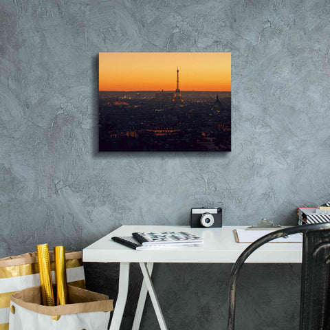 Image of 'D Paris' by Sebastien Lory, Giclee Canvas Wall Art,16 x 12